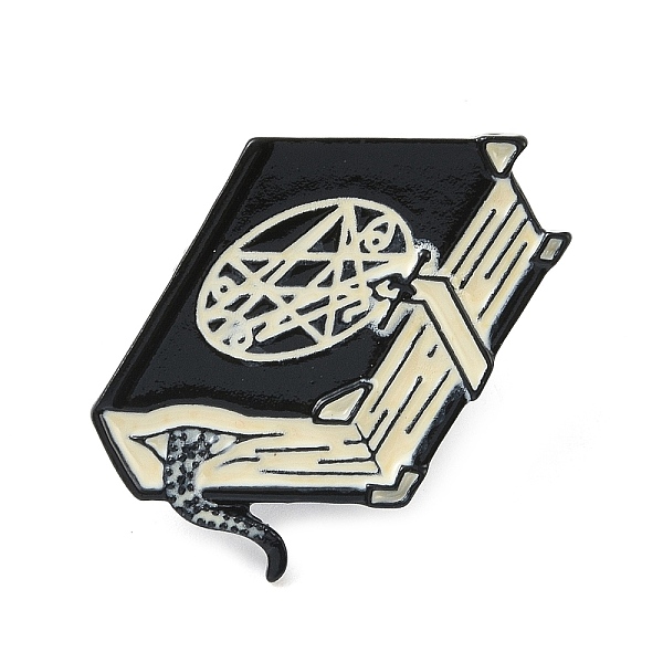 PandaHall Enamel Pins, Black Alloy Brooch, for Backpack Clothes, Book, 30x19x1.5mm Alloy+Enamel Book Black
PandaHall Enamel Pins, Black Alloy Brooch, for Backpack Clothes, Book, 30x19x1.5mm Alloy+Enamel Book Black