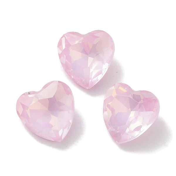 PandaHall Glass Rhinestone Cabochons, Point Back & Back Plated, Faceted, Heart, Light Rose, 10x10x5mm Glass Rhinestone Heart Pink
PandaHall Glass Rhinestone Cabochons, Point Back & Back Plated, Faceted, Heart, Light Rose, 10x10x5mm Glass Rhinestone Heart Pink