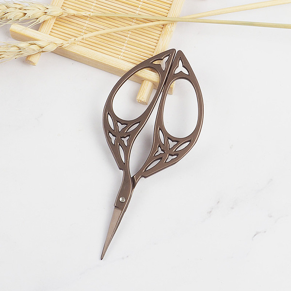 PandaHall 201 Stainless Steel Scissors, Craft Scissor, Tea Bag Scissors, Leaf, for Needlework, Coffee, 10.7x4.7cm Stainless Steel
PandaHall 201 Stainless Steel Scissors, Craft Scissor, Tea Bag Scissors, Leaf, for Needlework, Coffee, 10.7x4.7cm Stainless Steel