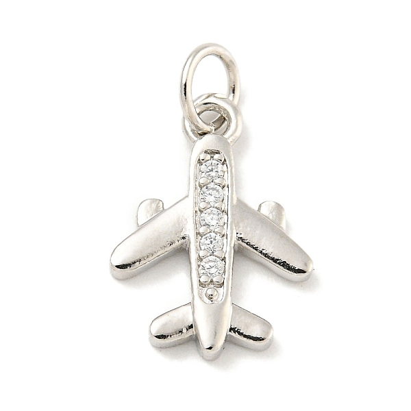 PandaHall Rack Plating Brass Micro Pave Clear Cubic Zirconia Pendants, Long-Lasting Plated, with Jump Rings, Lead Free & Cadmium Free, Plane...
PandaHall Rack Plating Brass Micro Pave Clear Cubic Zirconia Pendants, Long-Lasting Plated, with Jump Rings, Lead Free & Cadmium Free, Plane...