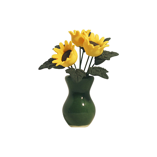 PandaHall Miniature Sunflower Pot Culture Ornaments, Micro Landscape Garden Dollhouse Accessories, Simulation Prop Decorations, Dark Green...
PandaHall Miniature Sunflower Pot Culture Ornaments, Micro Landscape Garden Dollhouse Accessories, Simulation Prop Decorations, Dark Green...