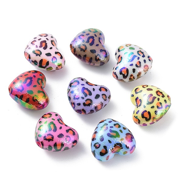 PandaHall UV Plating Opeque Acrylic Beads, Iridescent, Heart, Mixed Color, 19.5x22x13mm, Hole: 2.5mm Acrylic Heart Multicolor
PandaHall UV Plating Opeque Acrylic Beads, Iridescent, Heart, Mixed Color, 19.5x22x13mm, Hole: 2.5mm Acrylic Heart Multicolor