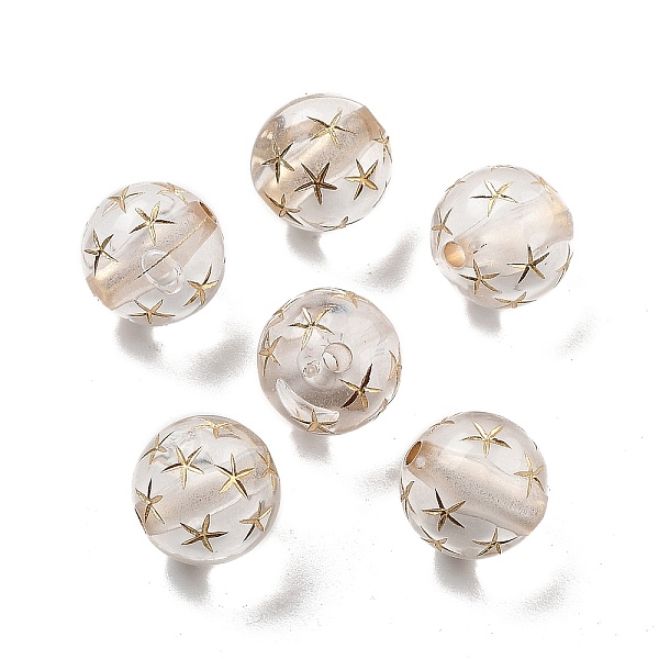 PandaHall Plating Acrylic Beads, Golden Metal Enlaced, Round, WhiteSmoke, 11.5mm, Hole: 2mm, 516pcs/500g Acrylic Round White
PandaHall Plating Acrylic Beads, Golden Metal Enlaced, Round, WhiteSmoke, 11.5mm, Hole: 2mm, 516pcs/500g Acrylic Round White