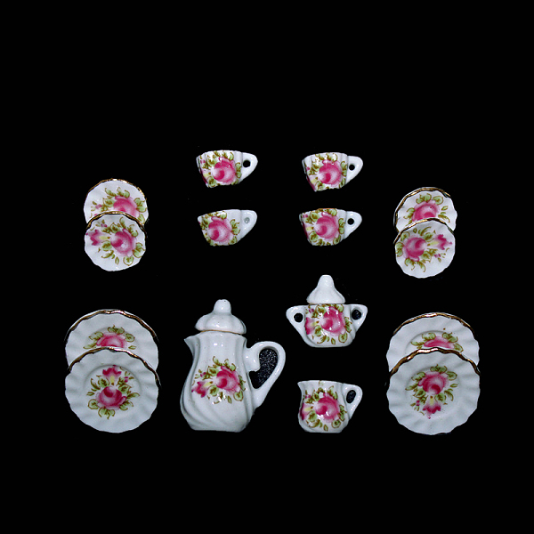 PandaHall Mini Porcelain Tea Set, including 2Pcs Teapots, 5Pcs Teacups, 8Pcs Dishes, for Dollhouse Accessories, Pretending Prop Decorations...
PandaHall Mini Porcelain Tea Set, including 2Pcs Teapots, 5Pcs Teacups, 8Pcs Dishes, for Dollhouse Accessories, Pretending Prop Decorations...