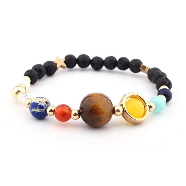 PandaHall Natural Tiger Eye & Red Agate & Topaz Jade & Lava Rock Stretch Bracelets, Star Bracelets for Women, Inner Diameter: 2-3/8 inch...
PandaHall Natural Tiger Eye & Red Agate & Topaz Jade & Lava Rock Stretch Bracelets, Star Bracelets for Women, Inner Diameter: 2-3/8 inch...