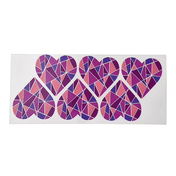 PandaHall PET Self-Adhesive Stickers, for Party Decorative Present, Heart, 110~120x230~250x0.3mm PET Heart
PandaHall PET Self-Adhesive Stickers, for Party Decorative Present, Heart, 110~120x230~250x0.3mm PET Heart