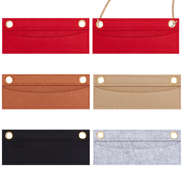 PandaHall WADORN 5Pcs 5 Colors Wool Felt Purse Organizer Insert, Mini Envelope Handbag Shaper Premium Felt, Bag Accessories, Rectangle, with..., Multicolor
PandaHall WADORN 5Pcs 5 Colors Wool Felt Purse Organizer Insert, Mini Envelope Handbag Shaper Premium Felt, Bag Accessories, Rectangle, with..., Multicolor