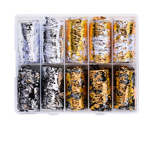 PandaHall Shiny Laser Nail Glitter Transfer Foil Nail Stickers, Starry Sky Effect, DIY Nail Tips Decoration for Women, Mixed Color, 50x4cm..., Multicolor
PandaHall Shiny Laser Nail Glitter Transfer Foil Nail Stickers, Starry Sky Effect, DIY Nail Tips Decoration for Women, Mixed Color, 50x4cm..., Multicolor