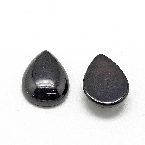 PandaHall Natural Black Stone Cabochons, teardrop, 17~18x12~13x5mm Black Stone Teardrop
PandaHall Natural Black Stone Cabochons, teardrop, 17~18x12~13x5mm Black Stone Teardrop