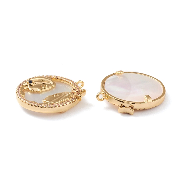 PandaHall Real 18K Gold Plated Brass Micro Pave Clear Cubic Zirconia Pendants, with Shell, Long-Lasting Plated, Flat Round with...
PandaHall Real 18K Gold Plated Brass Micro Pave Clear Cubic Zirconia Pendants, with Shell, Long-Lasting Plated, Flat Round with...