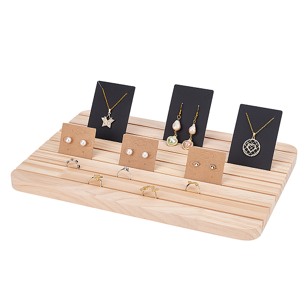 PandaHall Jewellery Display Stand Earring Necklace Display Holder 13x9 Inch / 3x23cm Wood Business Card Holder Jewellery Organizer Table..., Orange
PandaHall Jewellery Display Stand Earring Necklace Display Holder 13x9 Inch / 3x23cm Wood Business Card Holder Jewellery Organizer Table..., Orange