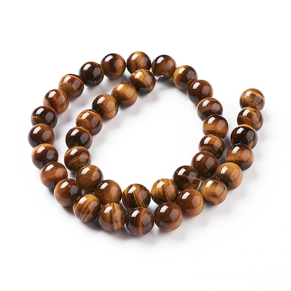 PandaHall Natural Tiger Eye Beads Strands, Grade A, Round, 6mm, Hole: 1mm, about 65pcs/strand Tiger Eye Round
PandaHall Natural Tiger Eye Beads Strands, Grade A, Round, 6mm, Hole: 1mm, about 65pcs/strand Tiger Eye Round
