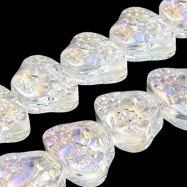 PandaHall Transparent Electroplate Glass Beads Strands, Rainbow Plated, Skull Head, Clear, 13x10x6mm, Hole: 1mm, about 65pcs/strand, 25.59''...
PandaHall Transparent Electroplate Glass Beads Strands, Rainbow Plated, Skull Head, Clear, 13x10x6mm, Hole: 1mm, about 65pcs/strand, 25.59''...