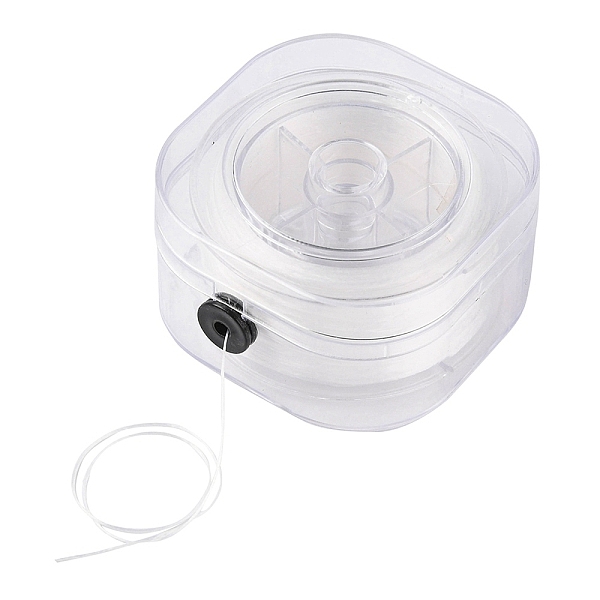 PandaHall Round Elastic Crystal String, Elastic Beading Thread, for Stretch Bracelet Making, White, 0.8mm, about 98.43 Yards(90m)/Box...
PandaHall Round Elastic Crystal String, Elastic Beading Thread, for Stretch Bracelet Making, White, 0.8mm, about 98.43 Yards(90m)/Box...