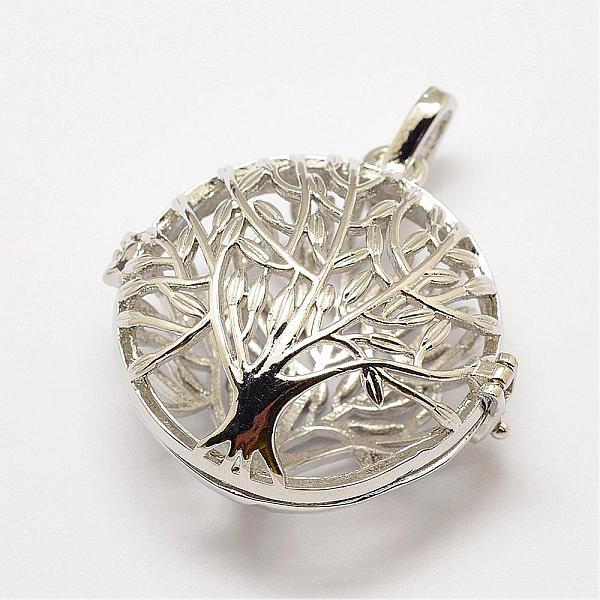 PandaHall Brass Hollow Cage Pendants, Flat Round with Life of Tree, Cadmium Free & Nickel Free & Lead Free, Platinum, 34x33x16mm, Hole...
PandaHall Brass Hollow Cage Pendants, Flat Round with Life of Tree, Cadmium Free & Nickel Free & Lead Free, Platinum, 34x33x16mm, Hole...