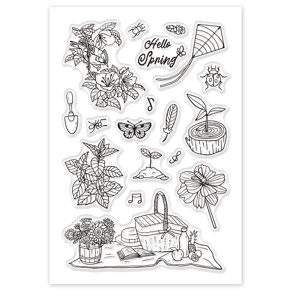 PandaHall PVC Plastic Stamps, for DIY Scrapbooking, Photo Album Decorative, Cards Making, Stamp Sheets, Flower Pattern, 16x11x0.3cm Plastic...
PandaHall PVC Plastic Stamps, for DIY Scrapbooking, Photo Album Decorative, Cards Making, Stamp Sheets, Flower Pattern, 16x11x0.3cm Plastic...