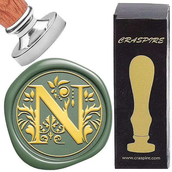 PandaHall CRASPIRE Letter N Wax Seal Stamp Retro Alphabet Initials Sealing Wax Stamp Vintage Classic 25mm Silver Removable Brass Head Wood...
PandaHall CRASPIRE Letter N Wax Seal Stamp Retro Alphabet Initials Sealing Wax Stamp Vintage Classic 25mm Silver Removable Brass Head Wood...