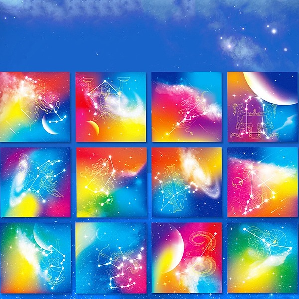 PandaHall Square Origami Paper, Scrapbooking Paper for Kids Handmade DIY Scrapbooking Craft Decoration, Constellation Pattern, 150x150mm, 50...
PandaHall Square Origami Paper, Scrapbooking Paper for Kids Handmade DIY Scrapbooking Craft Decoration, Constellation Pattern, 150x150mm, 50...