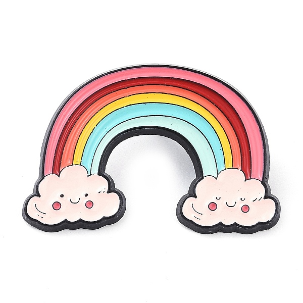 PandaHall Rainbow Black Zinc Alloy Brooches, Enamel Pins, for Backpack Cloth, Colorful, 20.5x30.5x1.5mm Alloy+Enamel Rainbow
PandaHall Rainbow Black Zinc Alloy Brooches, Enamel Pins, for Backpack Cloth, Colorful, 20.5x30.5x1.5mm Alloy+Enamel Rainbow