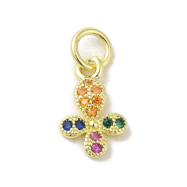 PandaHall Brass Micro Pave Cubic Zirconia Charms, Real 18K Gold Plated, Cross Charms, Colorful, 11.5x7x1.5mm, Hole: 3mm Brass+Cubic...
PandaHall Brass Micro Pave Cubic Zirconia Charms, Real 18K Gold Plated, Cross Charms, Colorful, 11.5x7x1.5mm, Hole: 3mm Brass+Cubic...