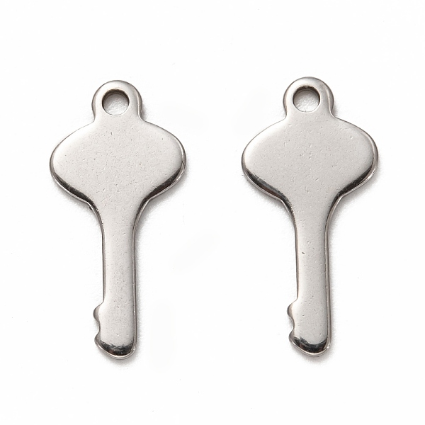 PandaHall 201 Stainless Steel Pendants, Key, Stainless Steel Color, 23x11x1mm, Hole: 1.8mm 201 Stainless Steel Key
PandaHall 201 Stainless Steel Pendants, Key, Stainless Steel Color, 23x11x1mm, Hole: 1.8mm 201 Stainless Steel Key