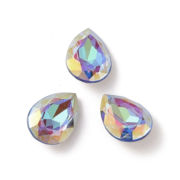 PandaHall Glass Rhinestone Cabochons, Flat Back & Back Plated, Faceted, Teardrop, Bermuda Blue, 14x10x5.5mm Glass Rhinestone Teardrop Blue
PandaHall Glass Rhinestone Cabochons, Flat Back & Back Plated, Faceted, Teardrop, Bermuda Blue, 14x10x5.5mm Glass Rhinestone Teardrop Blue