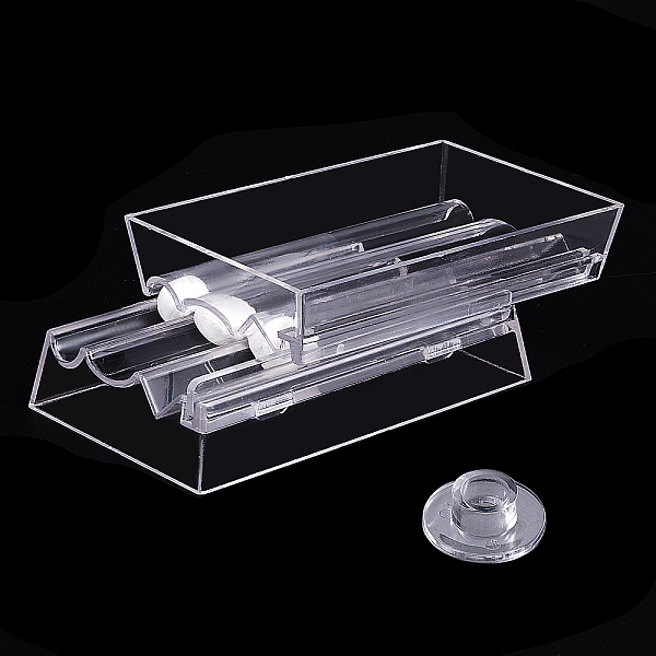 PandaHall Transparent Acrylic Clay Bead Rolling Tool, Round Oval Bicone Clay Bead Roller, Clear Acrylic Rectangle Clear
PandaHall Transparent Acrylic Clay Bead Rolling Tool, Round Oval Bicone Clay Bead Roller, Clear Acrylic Rectangle Clear