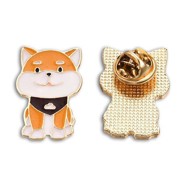 PandaHall Dog Shape Enamel Pin, Light Gold Plated Alloy Cartoon Badge for Backpack Clothes, Nickel Free & Lead Free, Orange, 29x18.5mm...
PandaHall Dog Shape Enamel Pin, Light Gold Plated Alloy Cartoon Badge for Backpack Clothes, Nickel Free & Lead Free, Orange, 29x18.5mm...