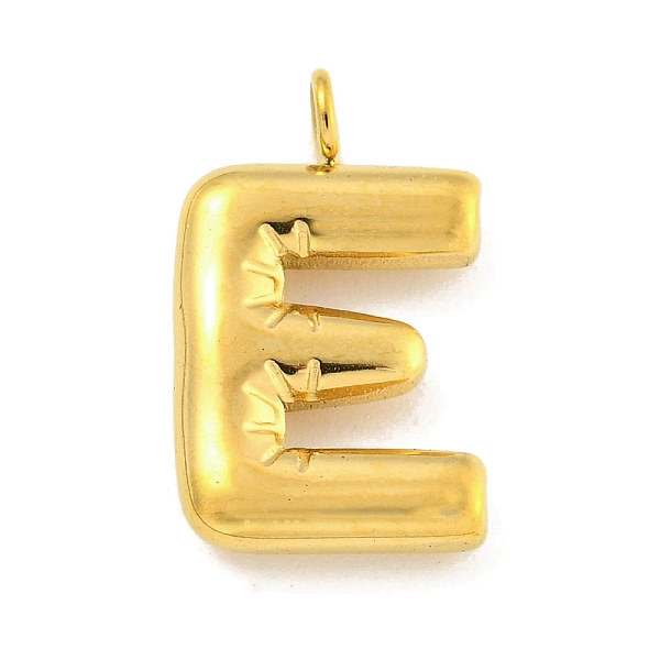 PandaHall Ion Plating(IP) 304 Stainless Steel Pendants, Letter Charm, Golden, Letter E, 16.5x10x3mm, Hole: 2mm 304 Stainless Steel Letter E
PandaHall Ion Plating(IP) 304 Stainless Steel Pendants, Letter Charm, Golden, Letter E, 16.5x10x3mm, Hole: 2mm 304 Stainless Steel Letter E