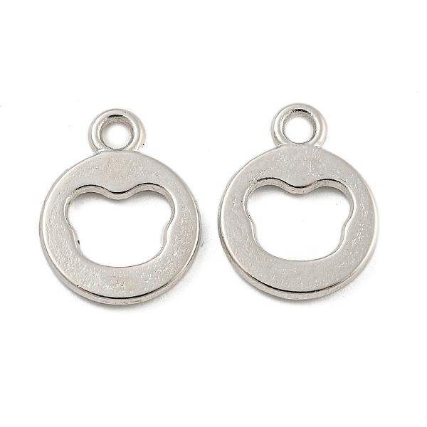 PandaHall Alloy Pendant, Flat Round, Platinum, 15x12x1.5mm, Hole: 2mm Alloy Flat Round
PandaHall Alloy Pendant, Flat Round, Platinum, 15x12x1.5mm, Hole: 2mm Alloy Flat Round