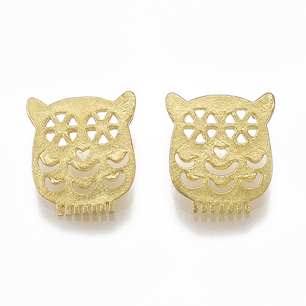 PandaHall Brass Charms, Nickel Free, Owl, Unplated, 10.5x9.5x3.5mm, Hole: 1.2mm Brass Owl
PandaHall Brass Charms, Nickel Free, Owl, Unplated, 10.5x9.5x3.5mm, Hole: 1.2mm Brass Owl