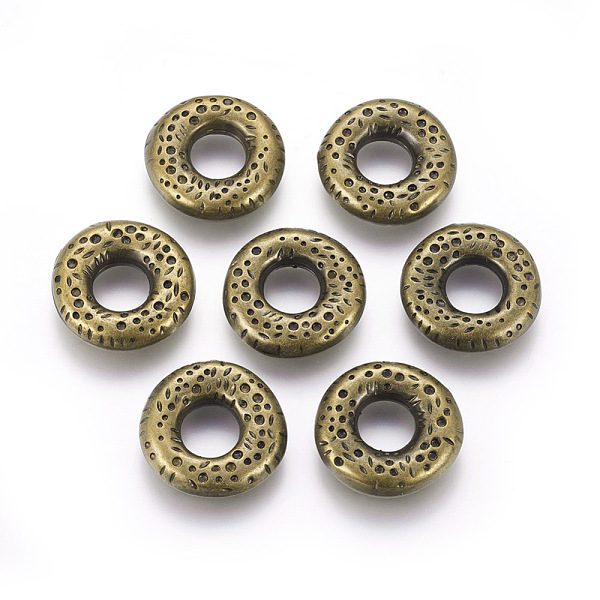 PandaHall CCB Plastic Linking Rings, Flat Round, Antique Bronze, 21x5mm, Hole: 8mm Plastic Flat Round
PandaHall CCB Plastic Linking Rings, Flat Round, Antique Bronze, 21x5mm, Hole: 8mm Plastic Flat Round