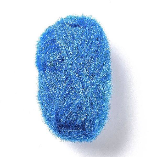 PandaHall Polyester Crochet Yarn, Sparkling Scrubby Yarn, for Dish Scrubbies, Dishcloth, Decorating Crafts Knitting, Dodger Blue...
PandaHall Polyester Crochet Yarn, Sparkling Scrubby Yarn, for Dish Scrubbies, Dishcloth, Decorating Crafts Knitting, Dodger Blue...