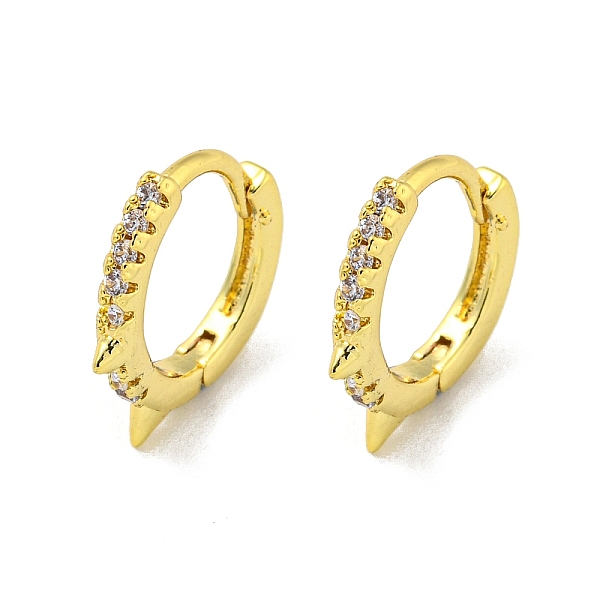 PandaHall Brass Micro Pave Cubic Zirconia Hoop Earring, Real 18K Gold Plated, Ring, 13.5x2mm Brass Ring
PandaHall Brass Micro Pave Cubic Zirconia Hoop Earring, Real 18K Gold Plated, Ring, 13.5x2mm Brass Ring