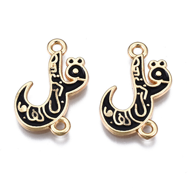 PandaHall Alloy Enamel Links Connectors, Cadmium Free & Lead Free, Light Gold, Anchor, Black, 22x13x1mm, Hole: 1.6mm Alloy+Enamel Anchor &...
PandaHall Alloy Enamel Links Connectors, Cadmium Free & Lead Free, Light Gold, Anchor, Black, 22x13x1mm, Hole: 1.6mm Alloy+Enamel Anchor &...