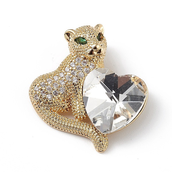 PandaHall Real 18K Gold Plated Rack Plating Brass Micro Pave Clear Cubic Zirconia Pendants, with Glass, Long-Lasting Plated, Cadmium Free &...
PandaHall Real 18K Gold Plated Rack Plating Brass Micro Pave Clear Cubic Zirconia Pendants, with Glass, Long-Lasting Plated, Cadmium Free &...