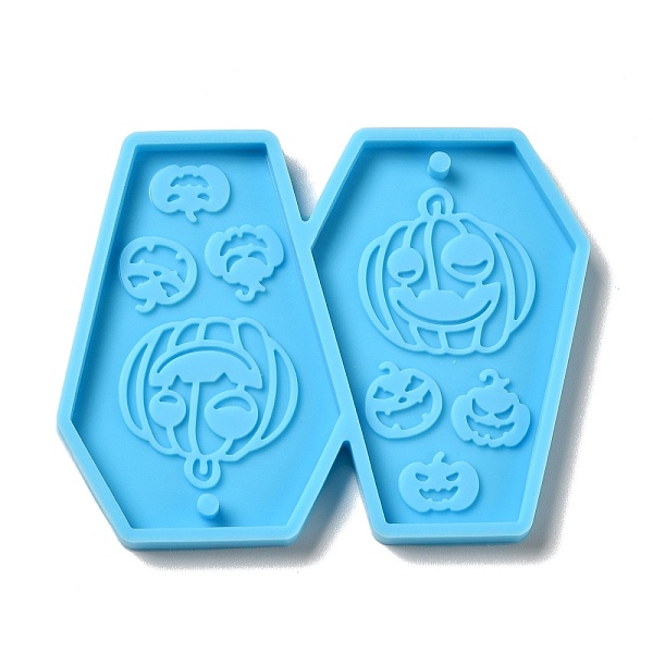 PandaHall DIY Coffin with Pumpkin Jack-O'-Lantern Pendant Silicone Molds, Resin Casting Molds, for UV Resin & Epoxy Resin Jewelry Making...
PandaHall DIY Coffin with Pumpkin Jack-O'-Lantern Pendant Silicone Molds, Resin Casting Molds, for UV Resin & Epoxy Resin Jewelry Making...