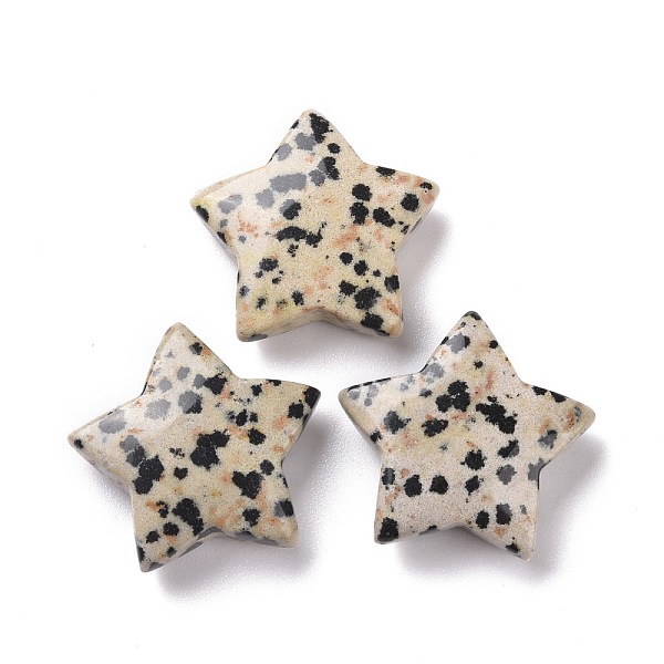 PandaHall Natural Dalmatian Jasper Beads, No Hole, Star, 24x25x8mm Dalmatian Jasper Star
PandaHall Natural Dalmatian Jasper Beads, No Hole, Star, 24x25x8mm Dalmatian Jasper Star