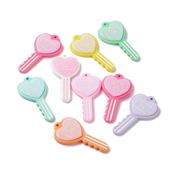 PandaHall Opaque Resin Big Pendants, Heart Key with Word Pretty Girl Charms, Mixed Color, 57.5x30x5.5mm, Hole: 2mm Resin Key Multicolor
PandaHall Opaque Resin Big Pendants, Heart Key with Word Pretty Girl Charms, Mixed Color, 57.5x30x5.5mm, Hole: 2mm Resin Key Multicolor