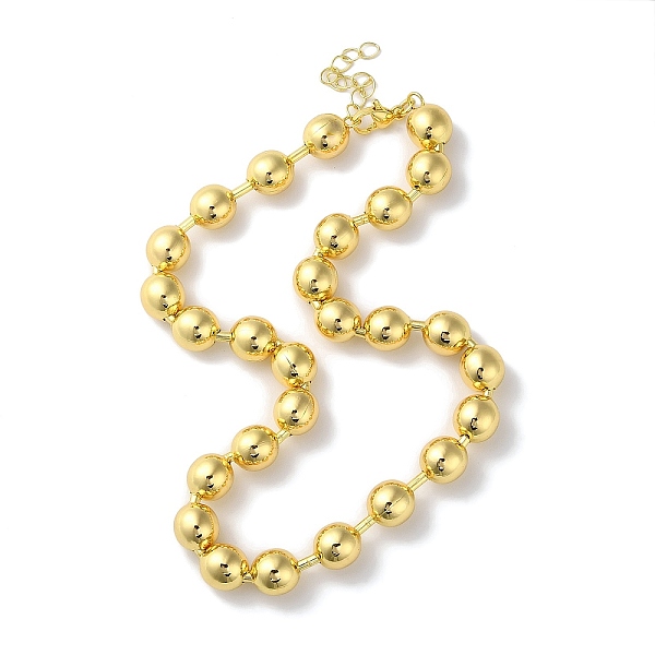 PandaHall Rack Plating Brass Ball Chain Necklaces for Women, Lead Free & Cadmium Free, Real 18K Gold Plated, 17.24 inch(43.8cm) Brass
PandaHall Rack Plating Brass Ball Chain Necklaces for Women, Lead Free & Cadmium Free, Real 18K Gold Plated, 17.24 inch(43.8cm) Brass