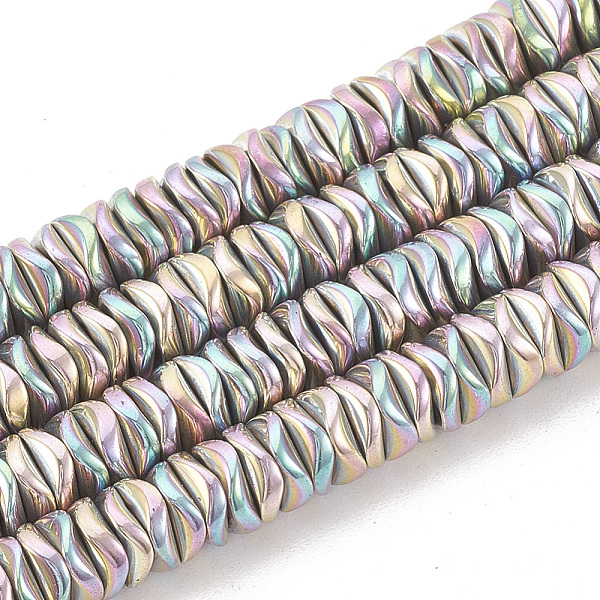 PandaHall Electroplate Non-magnetic Synthetic Hematite Beads Strands, Wavy, Flat Round/Disc, Purple Plated, 6x6x2mm, Hole: 1mm, about...
PandaHall Electroplate Non-magnetic Synthetic Hematite Beads Strands, Wavy, Flat Round/Disc, Purple Plated, 6x6x2mm, Hole: 1mm, about...