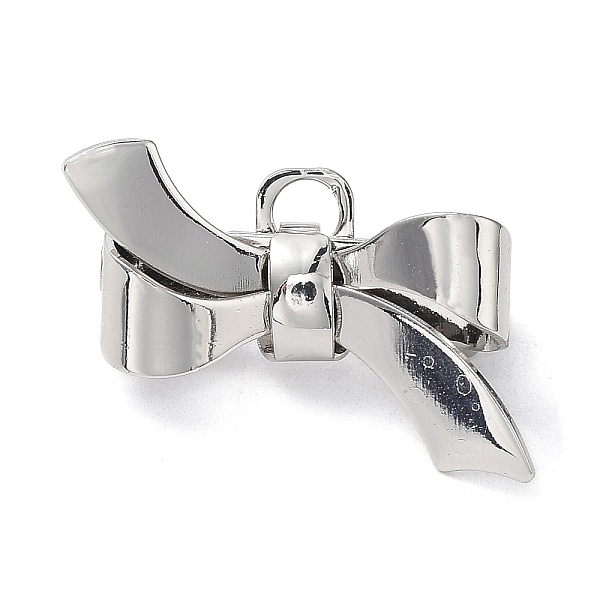 PandaHall Rack Plating Brass Brooch Finding, Long-Lasting Plated, Bowknot, Platinum, 13.5x24.5x12mm, Hole: 1.5x2mm Brass
PandaHall Rack Plating Brass Brooch Finding, Long-Lasting Plated, Bowknot, Platinum, 13.5x24.5x12mm, Hole: 1.5x2mm Brass