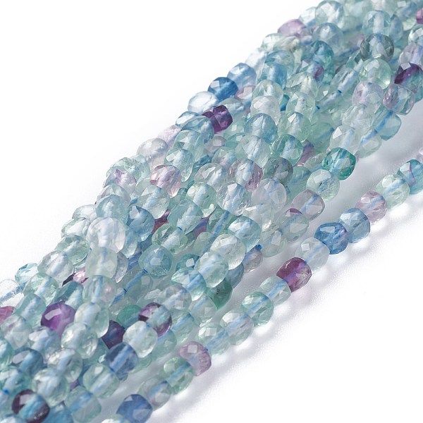 PandaHall Natural Fluorite Beads Strands, Square, Faceted, 4x4x4mm, Hole: 0.9mm, about 103pcs/strand, 15.55inch(39.5cm) Fluorite Square
PandaHall Natural Fluorite Beads Strands, Square, Faceted, 4x4x4mm, Hole: 0.9mm, about 103pcs/strand, 15.55inch(39.5cm) Fluorite Square