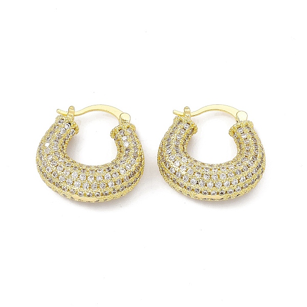PandaHall Clear Cubic Zirconia Horseshoe Hoop Earrings, Rack Plating Brass Jewelry for Women, Cadmium Free & Lead Free, Real 18K Gold Plated...
PandaHall Clear Cubic Zirconia Horseshoe Hoop Earrings, Rack Plating Brass Jewelry for Women, Cadmium Free & Lead Free, Real 18K Gold Plated...