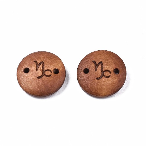 PandaHall Wood Links Connectors, Flat Round with 12 Constellations, Dyed, Capricorn, 15x4mm, Hole: 1.6mm Wood Capricorn
PandaHall Wood Links Connectors, Flat Round with 12 Constellations, Dyed, Capricorn, 15x4mm, Hole: 1.6mm Wood Capricorn