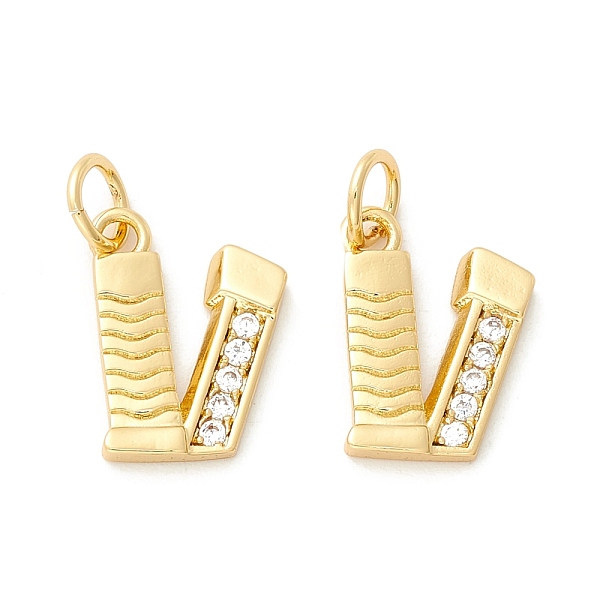 PandaHall Rack Plating Eco-friendly Brass Micro Pave Clear Cubic Zirconia Charms, Long-Lasting Plated, Real 18K Gold Plated, Cadmium Free &...
PandaHall Rack Plating Eco-friendly Brass Micro Pave Clear Cubic Zirconia Charms, Long-Lasting Plated, Real 18K Gold Plated, Cadmium Free &...