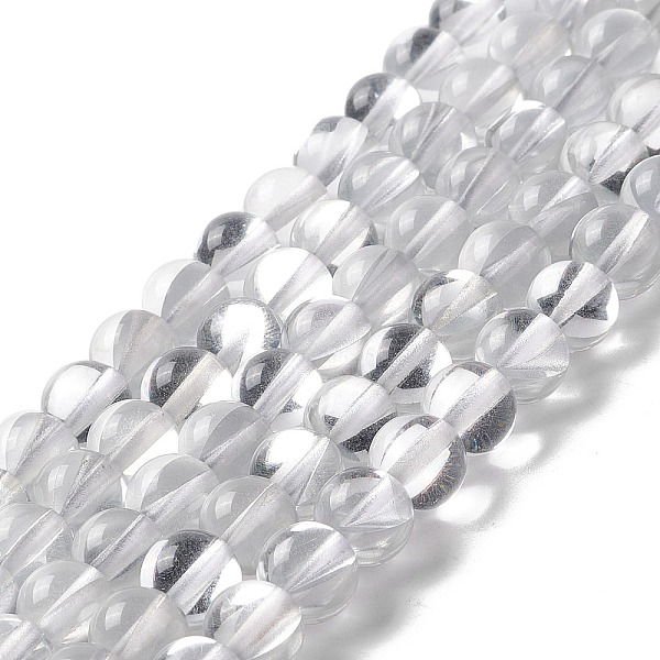 PandaHall Synthetic Moonstone Beads Strands, Round, Light Grey, 8mm, Hole: 1mm, about 48pcs/strand, 14.57''~15.35''(37~39cm) Moonstone Round
PandaHall Synthetic Moonstone Beads Strands, Round, Light Grey, 8mm, Hole: 1mm, about 48pcs/strand, 14.57''~15.35''(37~39cm) Moonstone Round