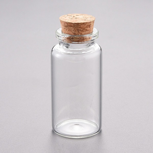 PandaHall Glass Bead Containers, with Cork Stopper, Wishing Bottle, Clear, 3x6cm, Capacity: 25ml(0.84 fl. oz) Glass Bottle Clear
PandaHall Glass Bead Containers, with Cork Stopper, Wishing Bottle, Clear, 3x6cm, Capacity: 25ml(0.84 fl. oz) Glass Bottle Clear