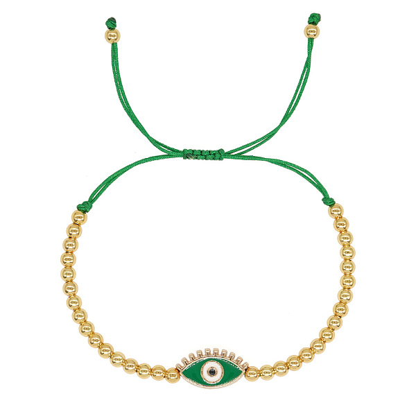 PandaHall Alloy Round & Evil Eye Braided Bead Bracelets, Adjustable Cord Bracelets for Women Alloy
PandaHall Alloy Round & Evil Eye Braided Bead Bracelets, Adjustable Cord Bracelets for Women Alloy