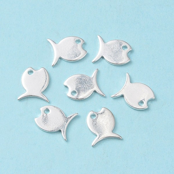 PandaHall 201 Stainless Steel Charms, Fish, Silver, 13.5x7x0.9mm, Hole: 1.4mm 201 Stainless Steel Fish
PandaHall 201 Stainless Steel Charms, Fish, Silver, 13.5x7x0.9mm, Hole: 1.4mm 201 Stainless Steel Fish